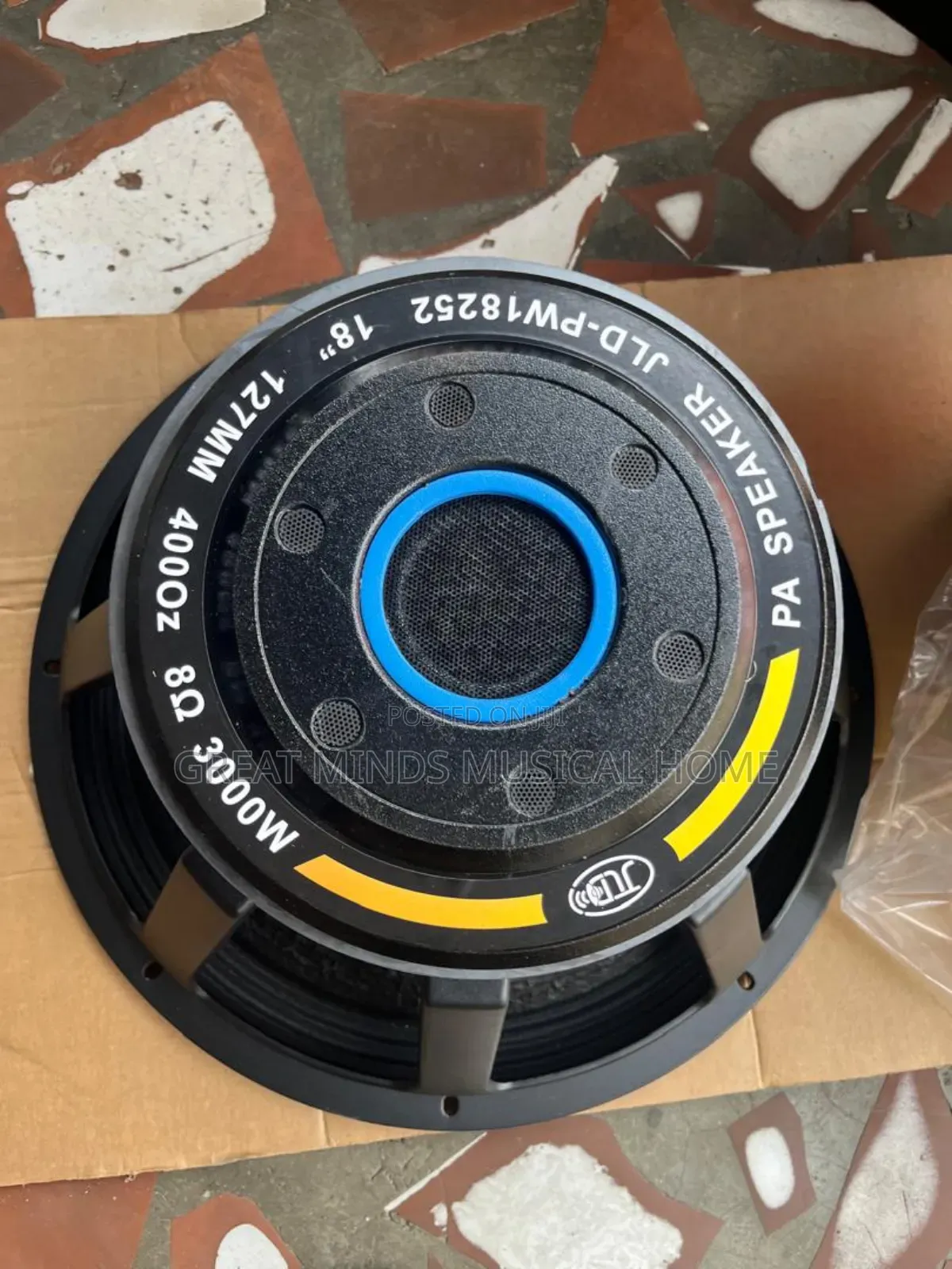 JLD 18" 3000 Watts Naked Speakers
