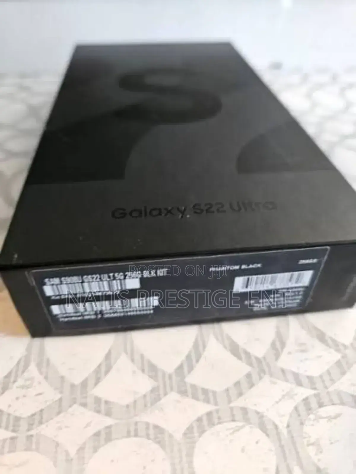 New Samsung Galaxy S22 Ultra 128 GB Black