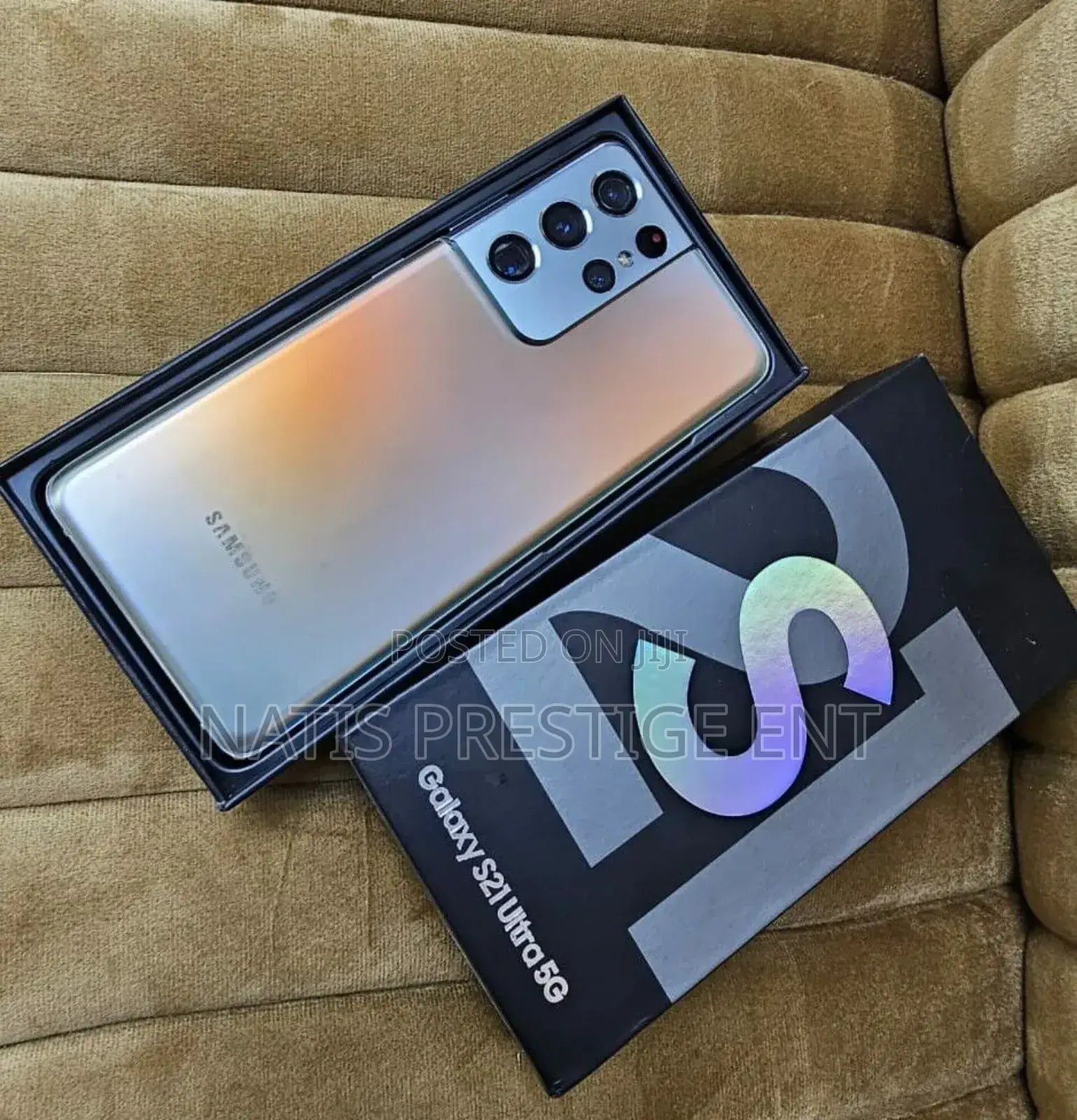 New Samsung Galaxy S21 Ultra 5G 512 GB Silver