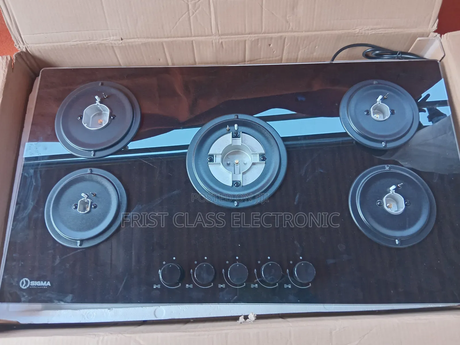 Built-in Gas Hob With Easy-Clean Surface