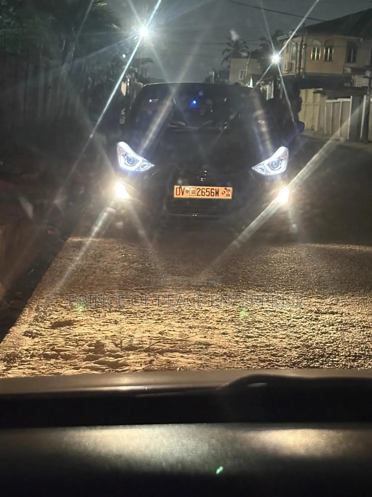 Hyundai Elantra 2014 2015 2016 Led Headlight Pair