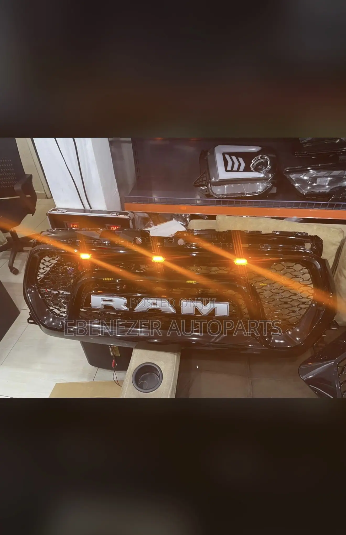 Dodge Ram Front Grille Shells 2019 2020 2021 2022 2023