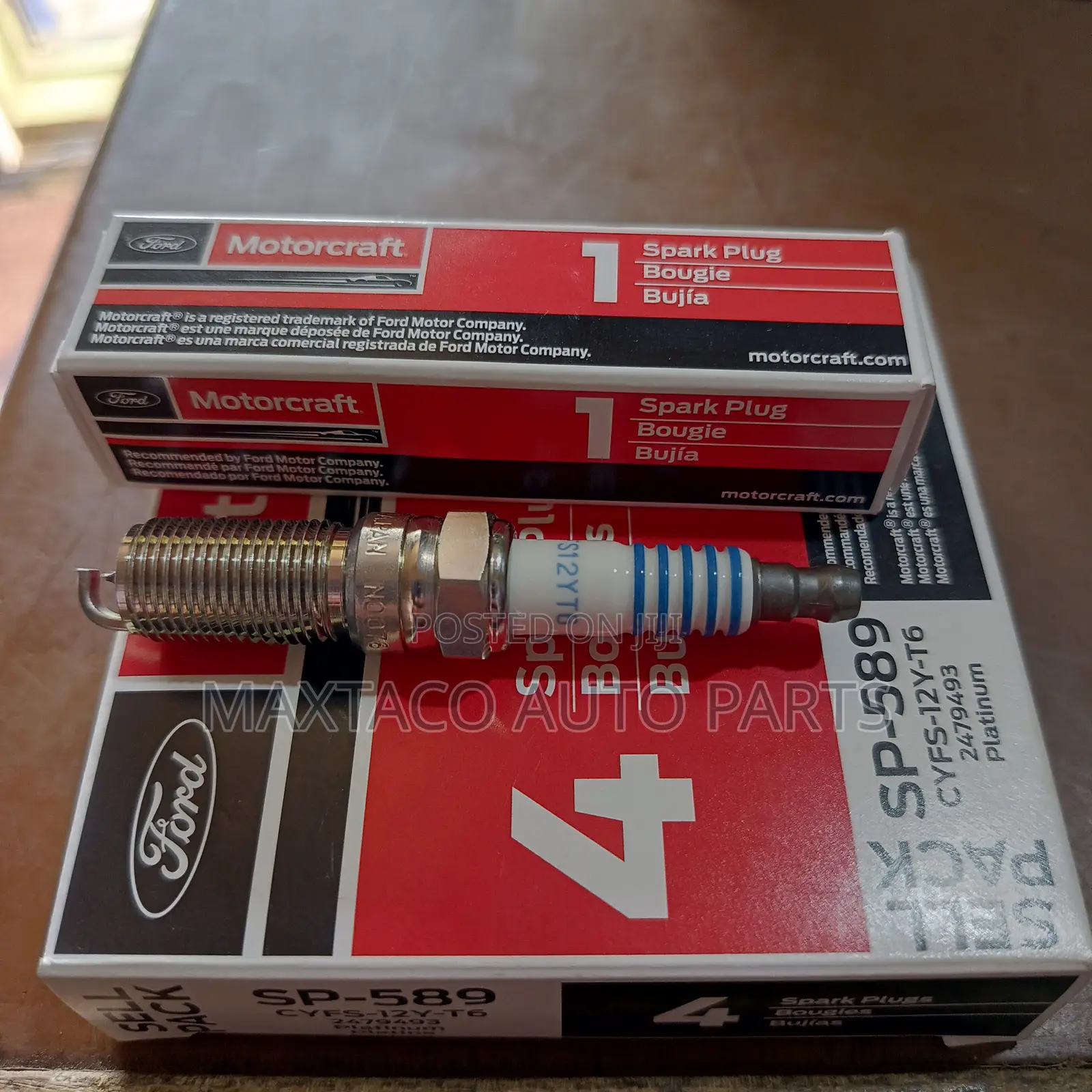 Motorcraft9 Sp-589 (Cyfs-12y-T6) Spark Plug for Ford