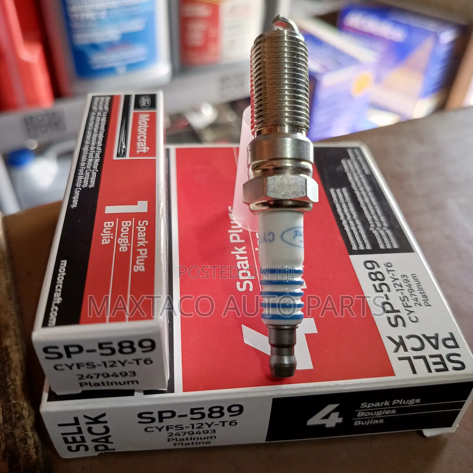 Motorcraft9 Sp-589 (Cyfs-12y-T6) Spark Plug for Ford