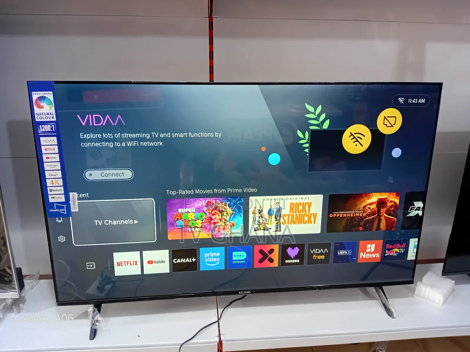 Ailyson 55 Inches Smart Tv – Cinema-Size Display at Home