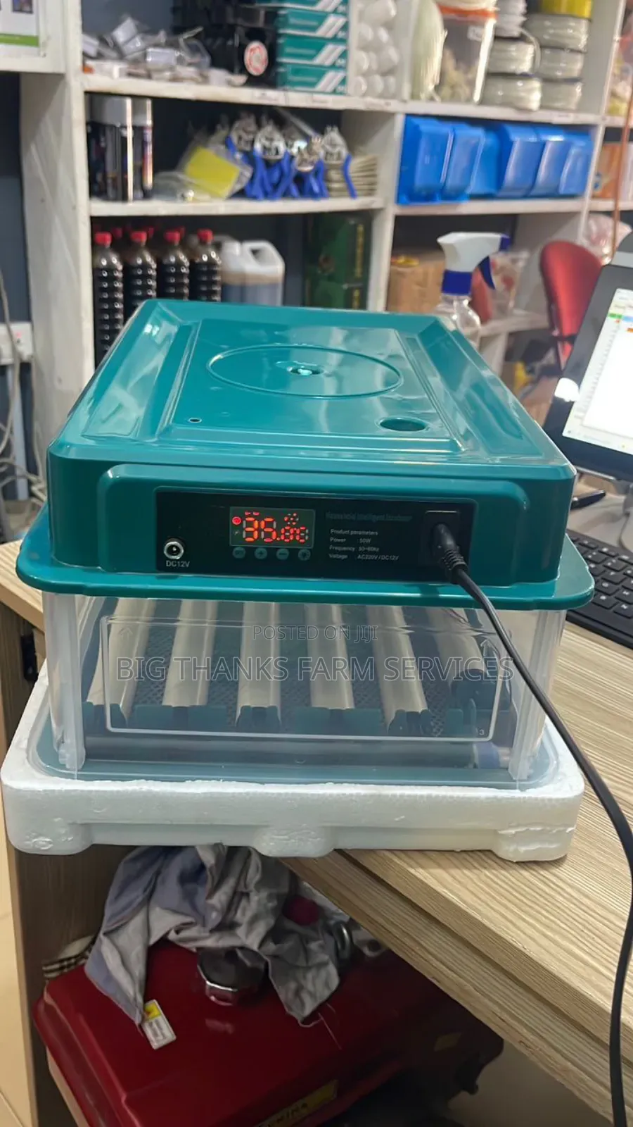 30 Capacity Incubator,Dual Power