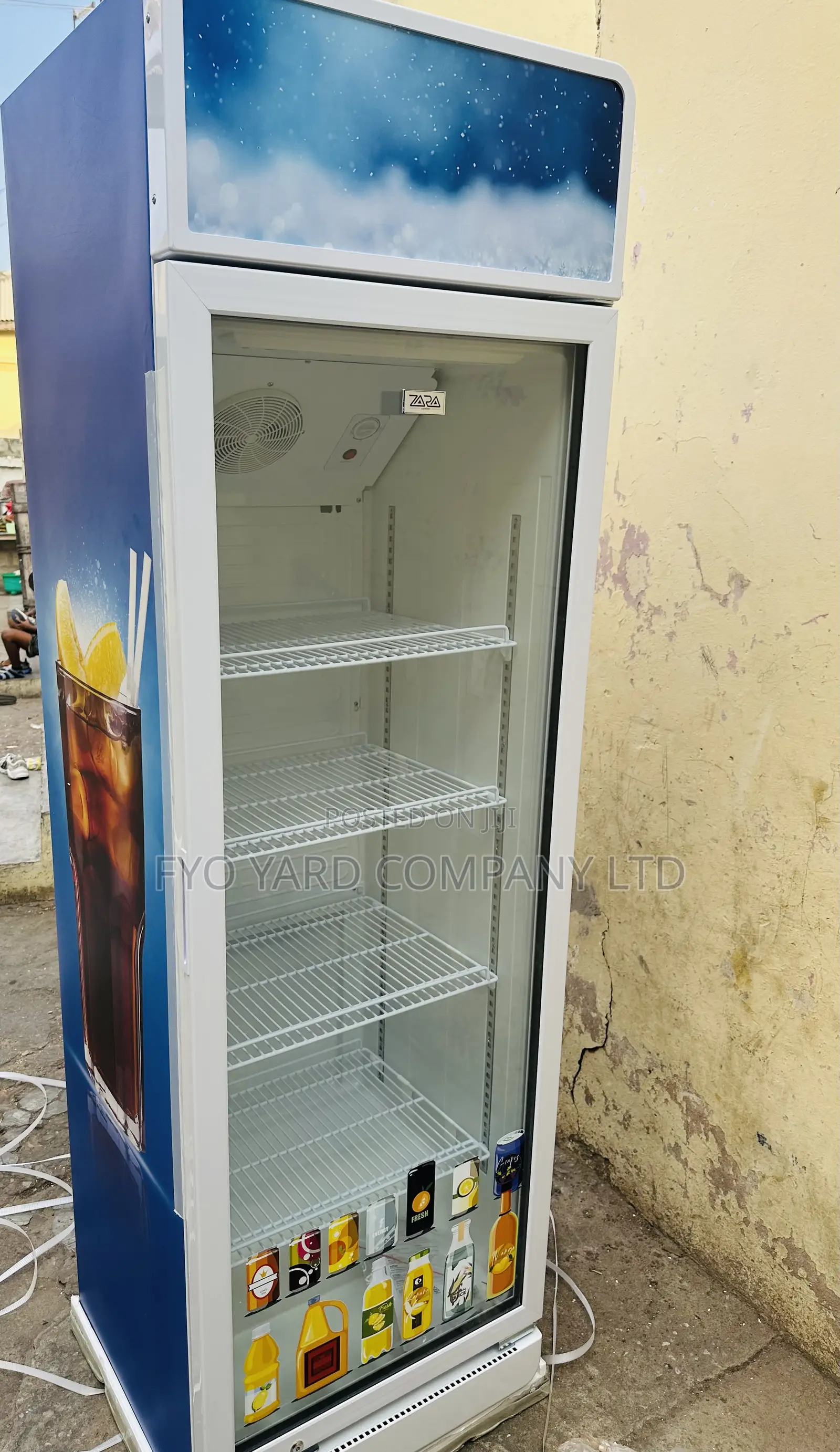 All Drinks Showcasing Zara Top Quality 300liters Display Fridge