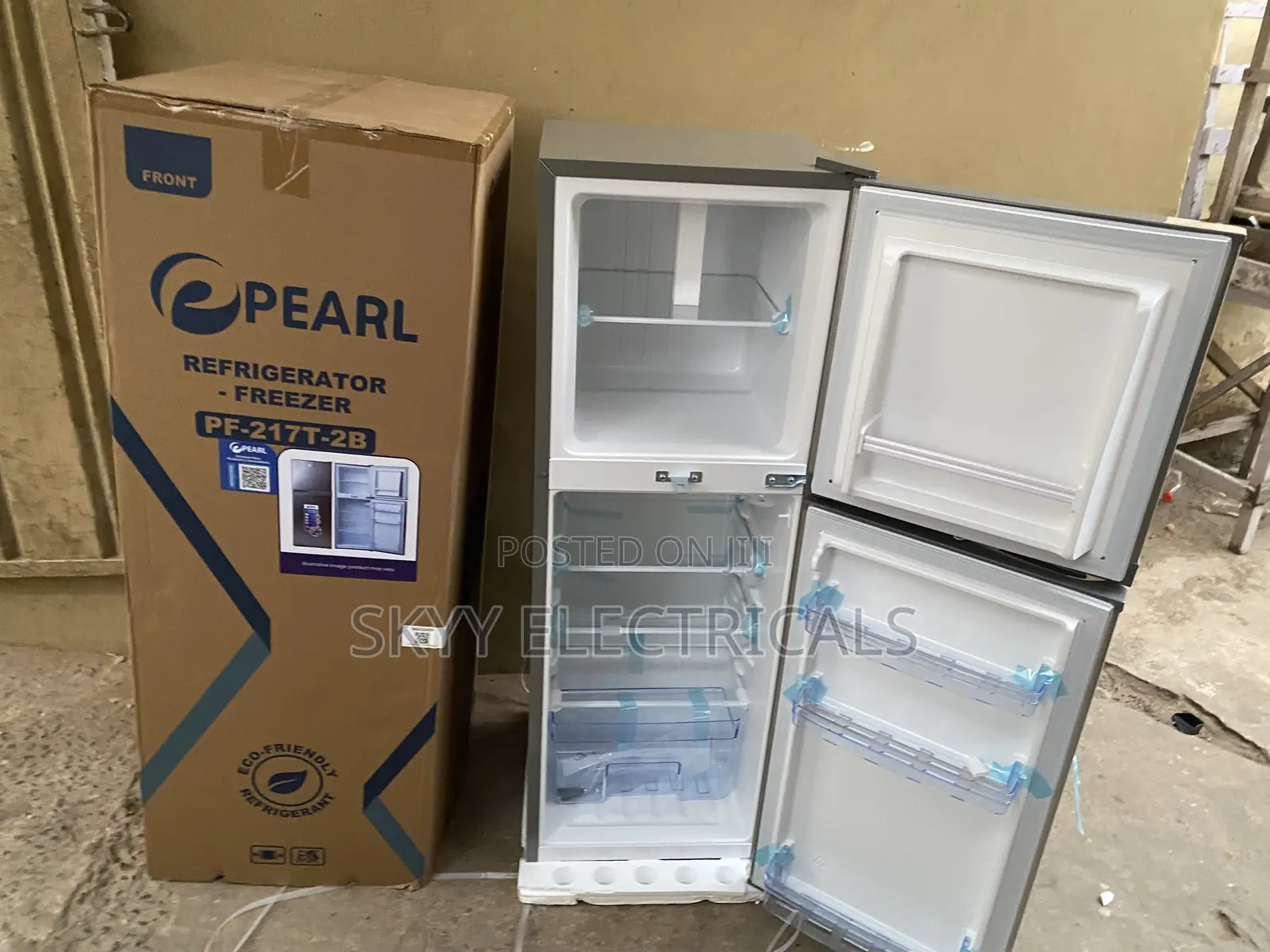 Pf-217t-2b Pearl 138liters Top Freezer Fridge