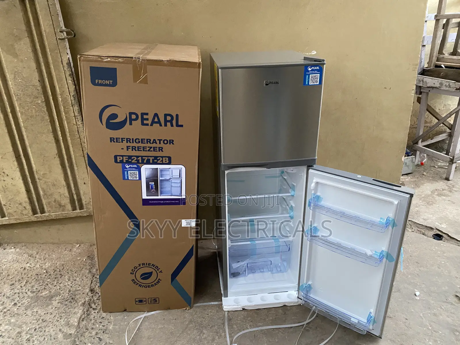 Pf-217t-2b Pearl 138liters Top Freezer Fridge