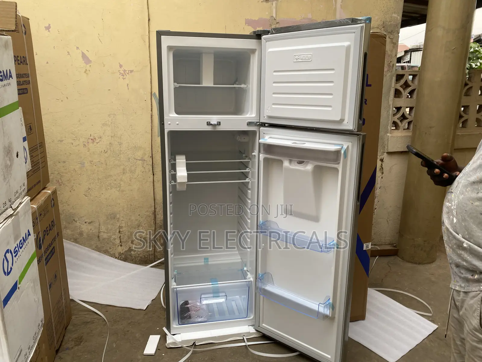 Pearl Pf-3340twd-2b 255liters Dispenser Fridge
