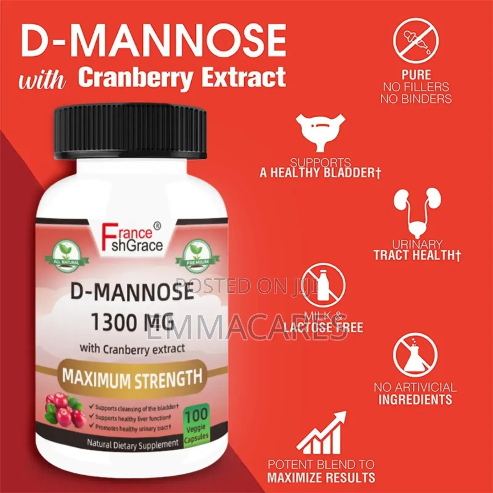 D-Mannose With Cranberry Extract