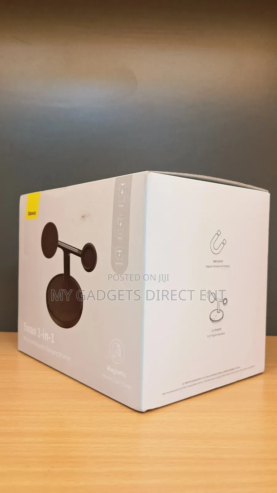 Baseus Swan 3 in 1 Wireless Magnetic Charging Bracket