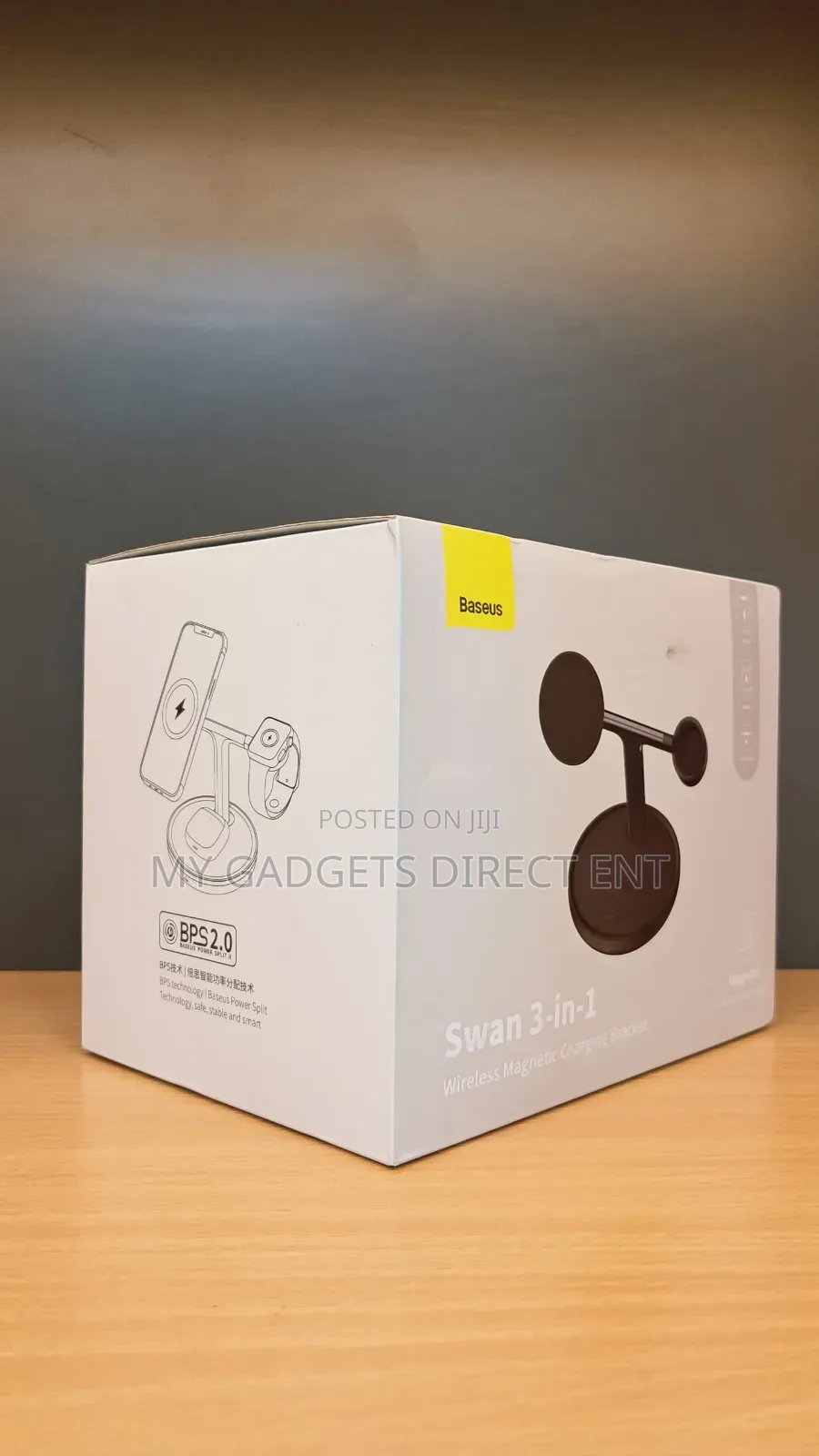 Baseus Swan 3 in 1 Wireless Magnetic Charging Bracket