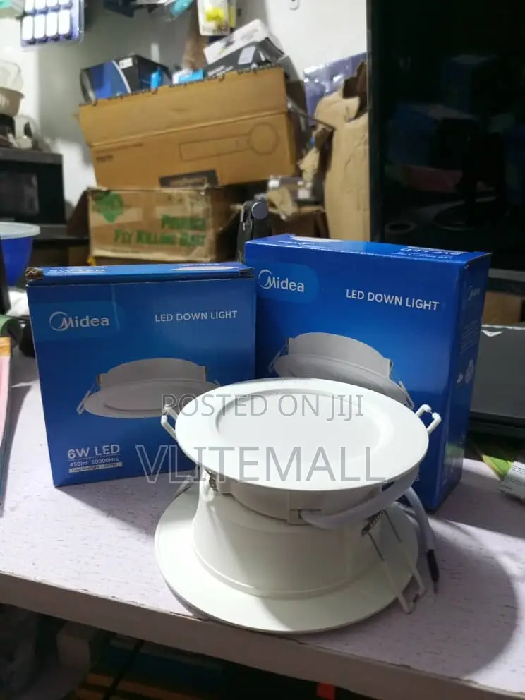 Midea Led Down Light 6w 450lm 20000hrs
