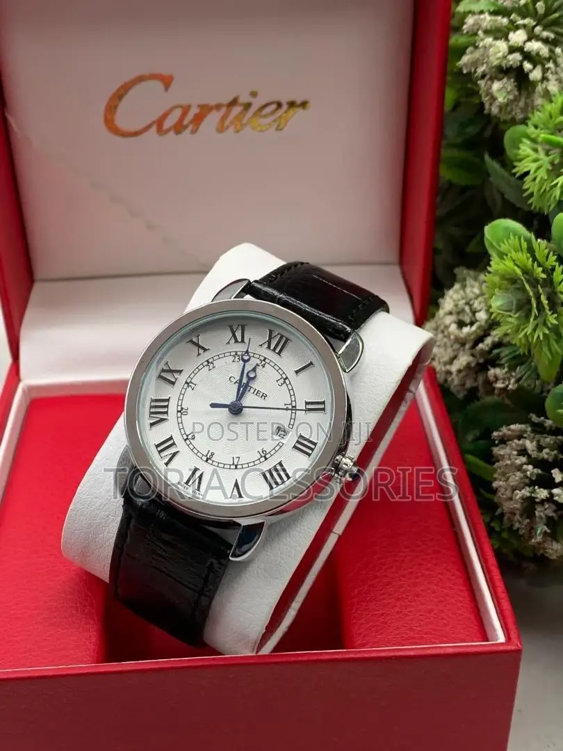 Cartier Leather Watch