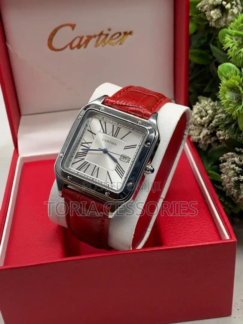 Cartier Leather Watch