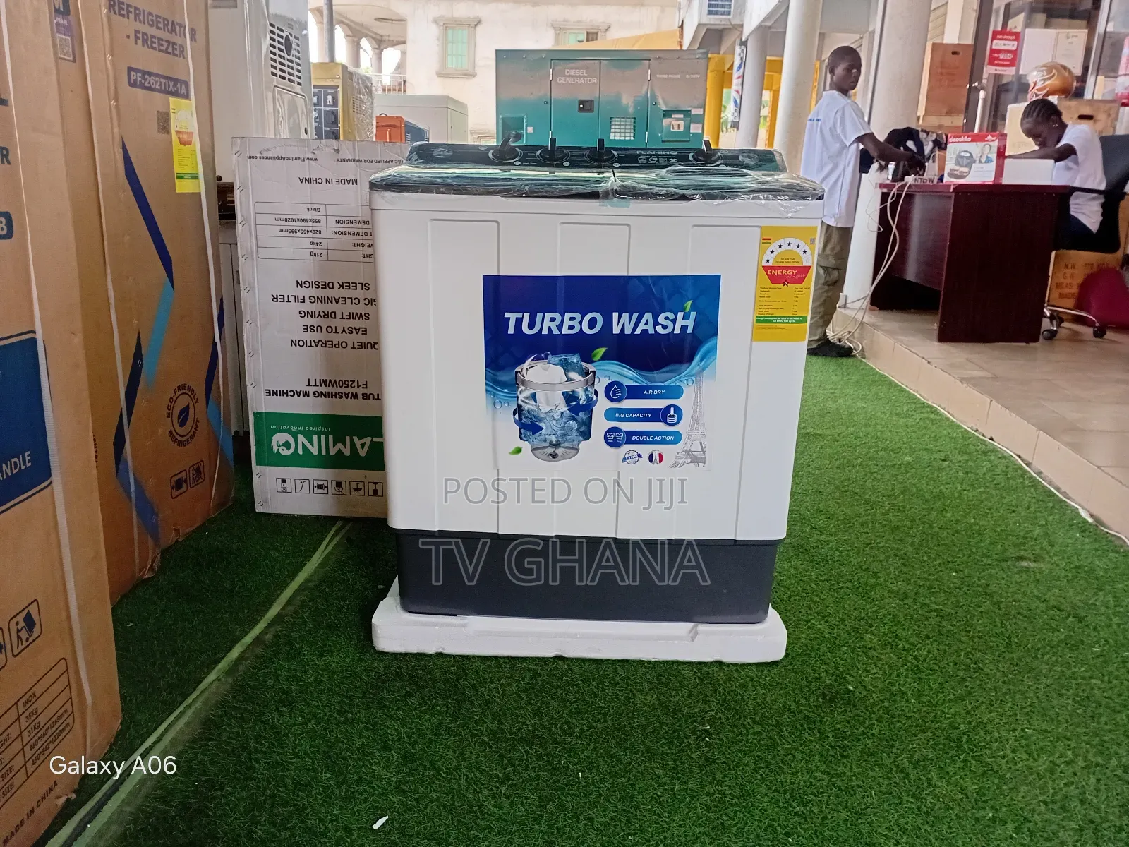 Flamino 11kg Twin Tub Washing Machine – Fast Wash, Easy Spin