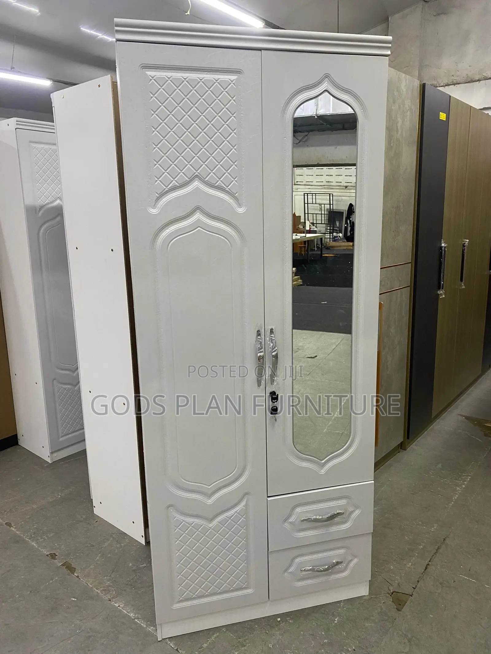2in 1 Wooden Wardrobe