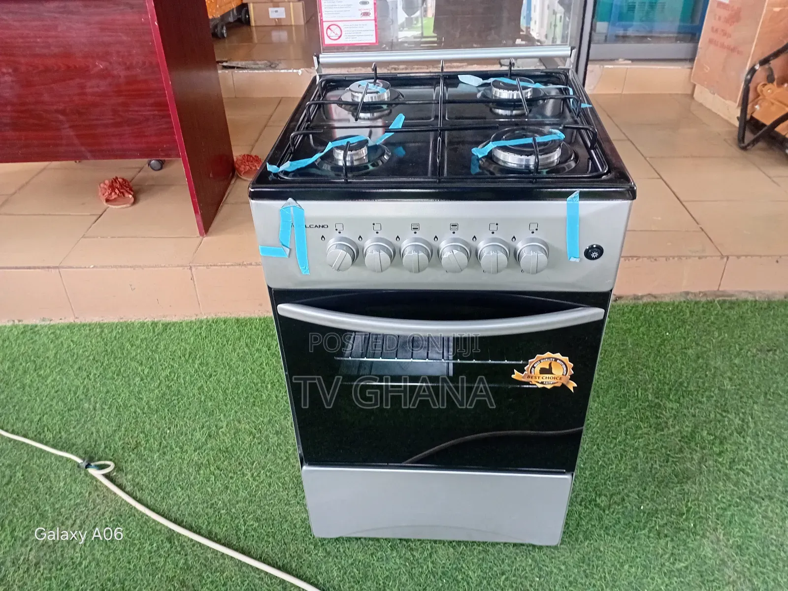 Volcano Gas Cooker – Efficient Flame Technology