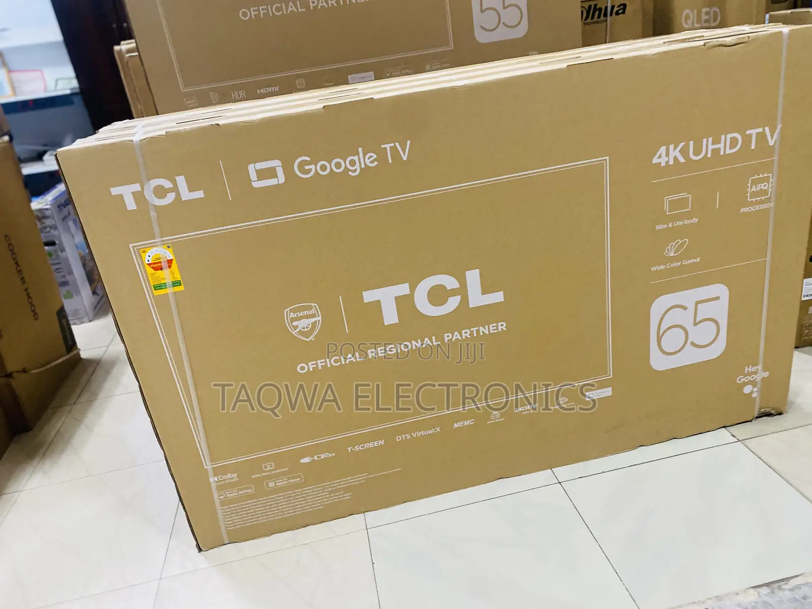 TCL Uni-Body P755 -65 Inches Smart Tv