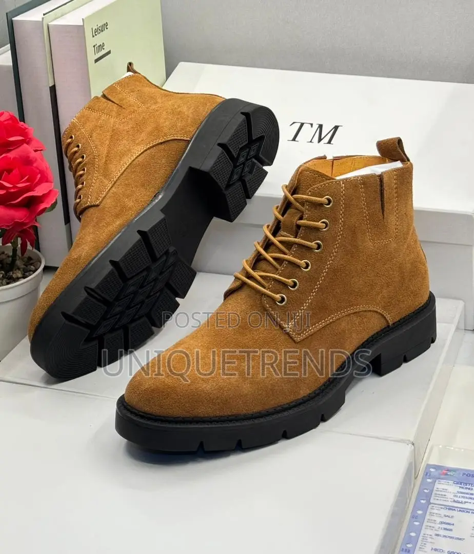 Quality Tm Lace Up Boots (Brown)