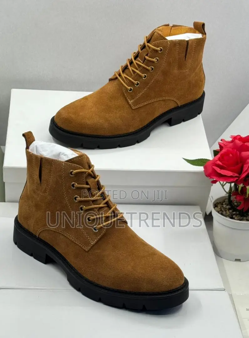 Quality Tm Lace Up Boots (Brown)