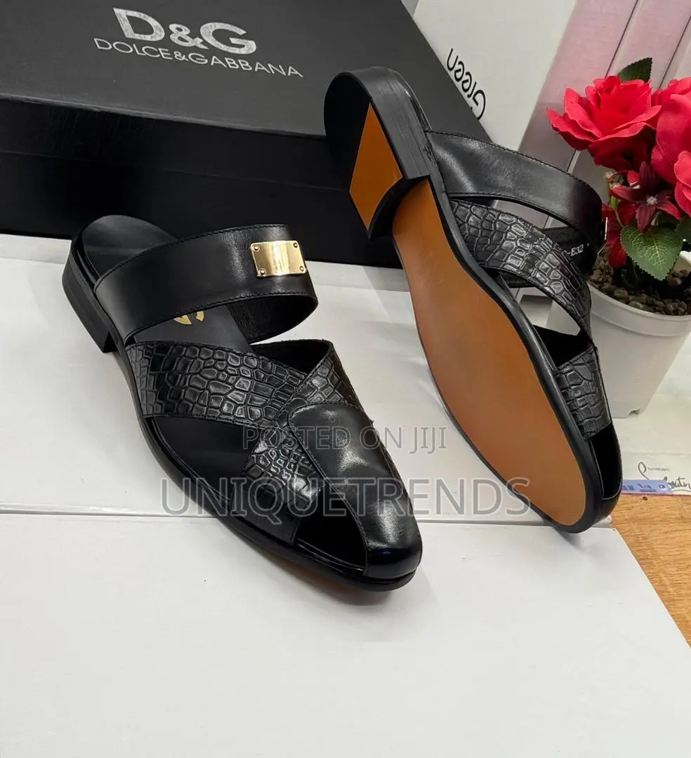 Dolce and Gabbana Stylish Half Shoe