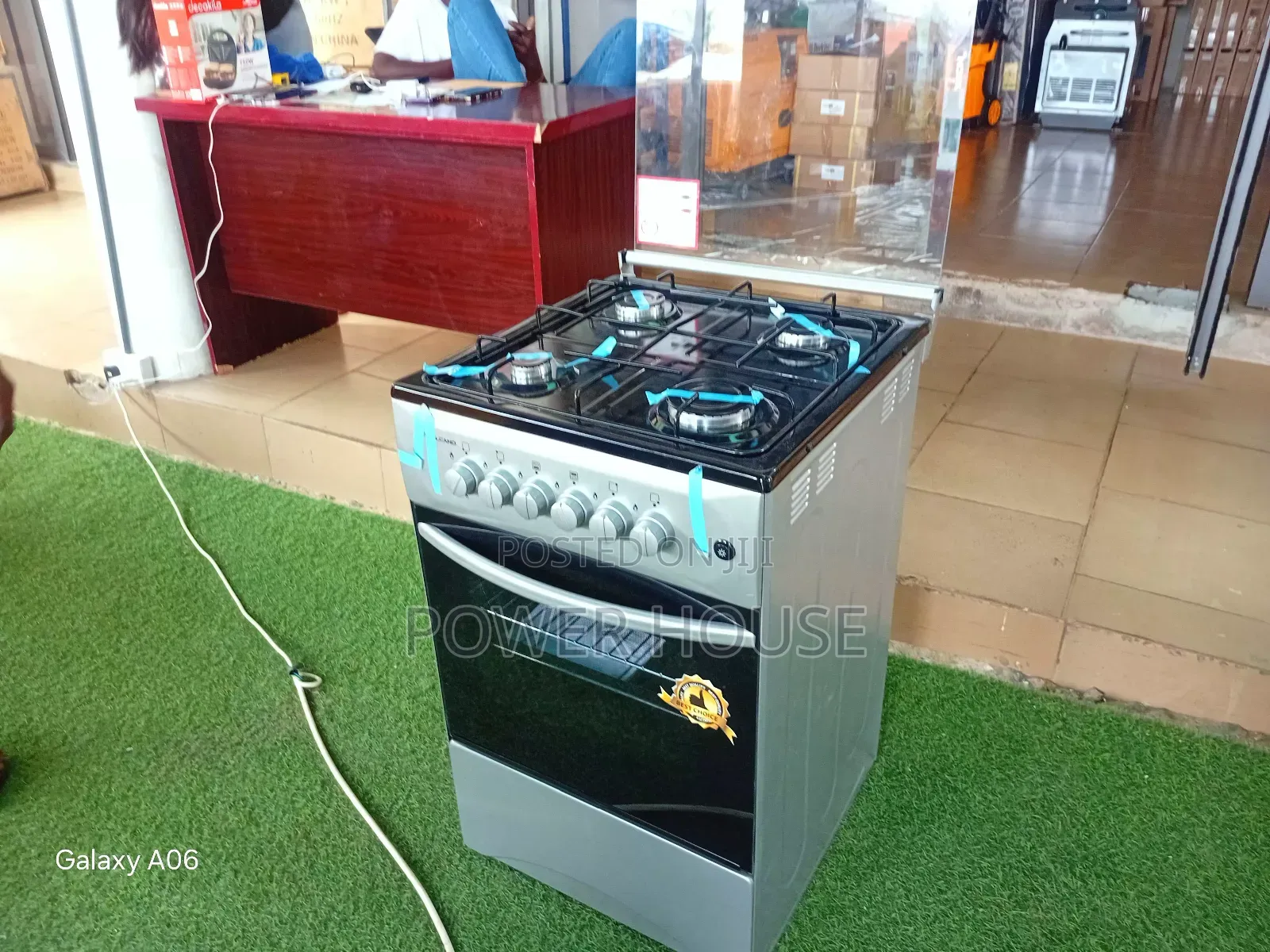 Volcano 50×50 Gas Cooker – Strong Flame Output