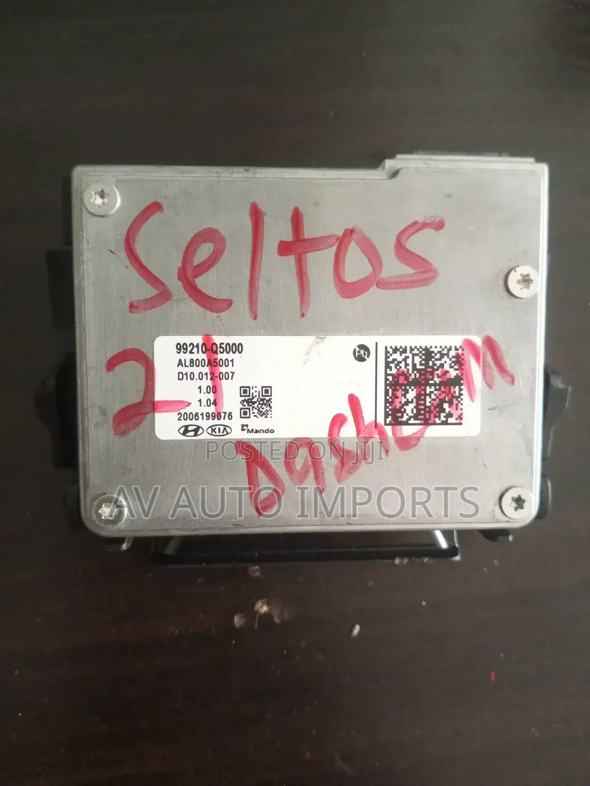 Kia Seltos Windshield Camera 2020-23