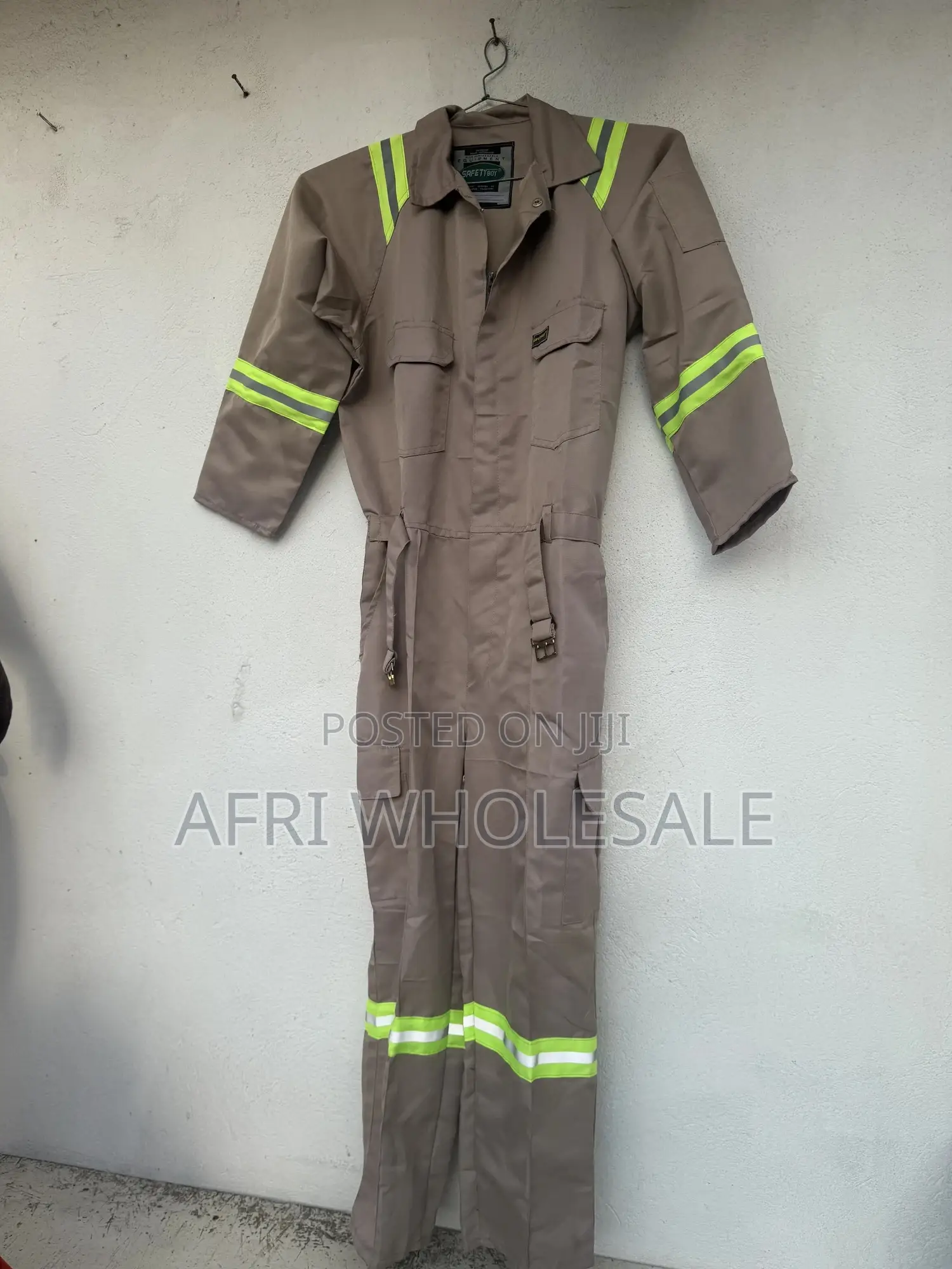 Reflective Safety Overall Coverall Straight