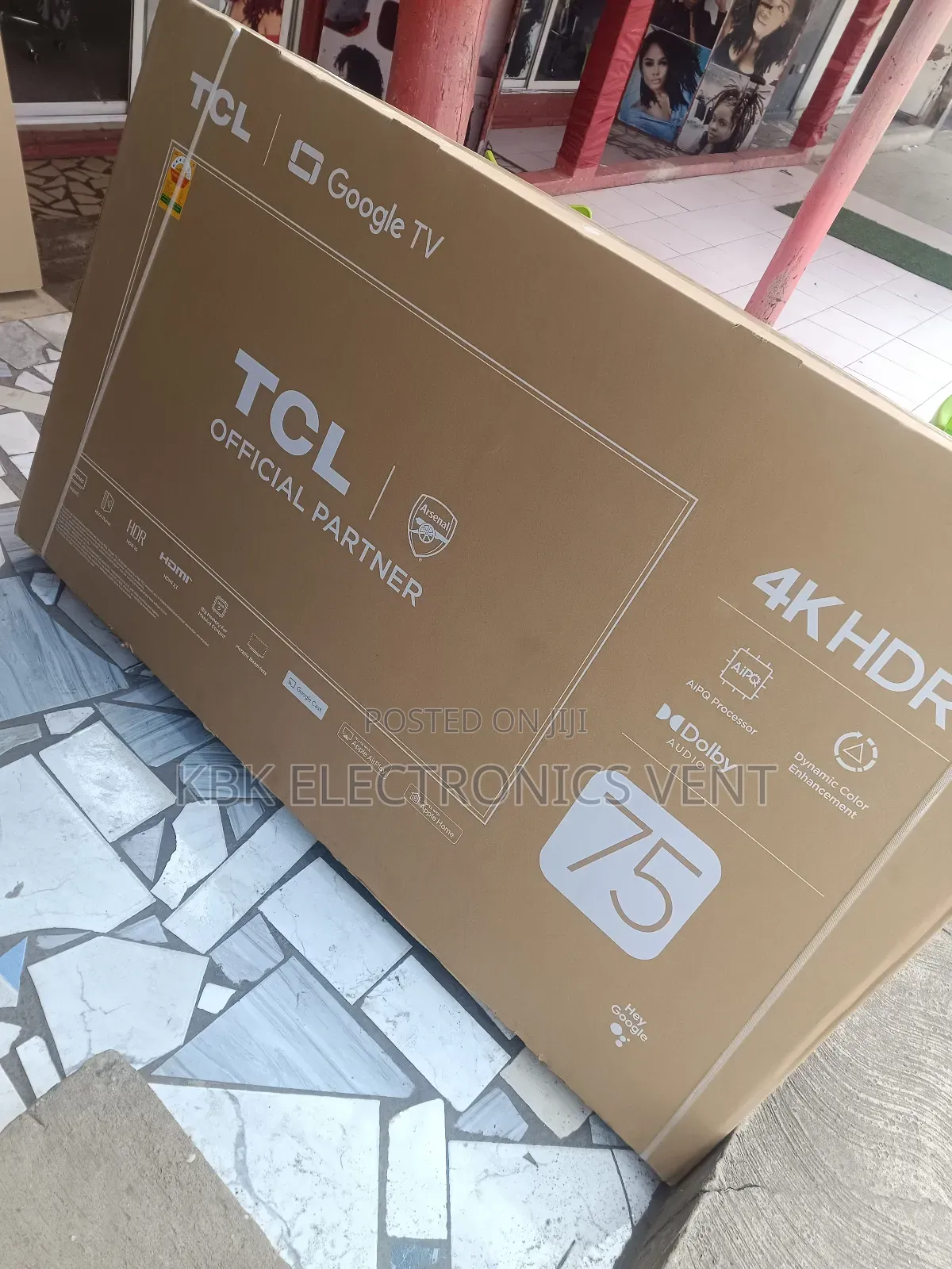 TCL 75" Smart HDR Satellite Digital Led TV