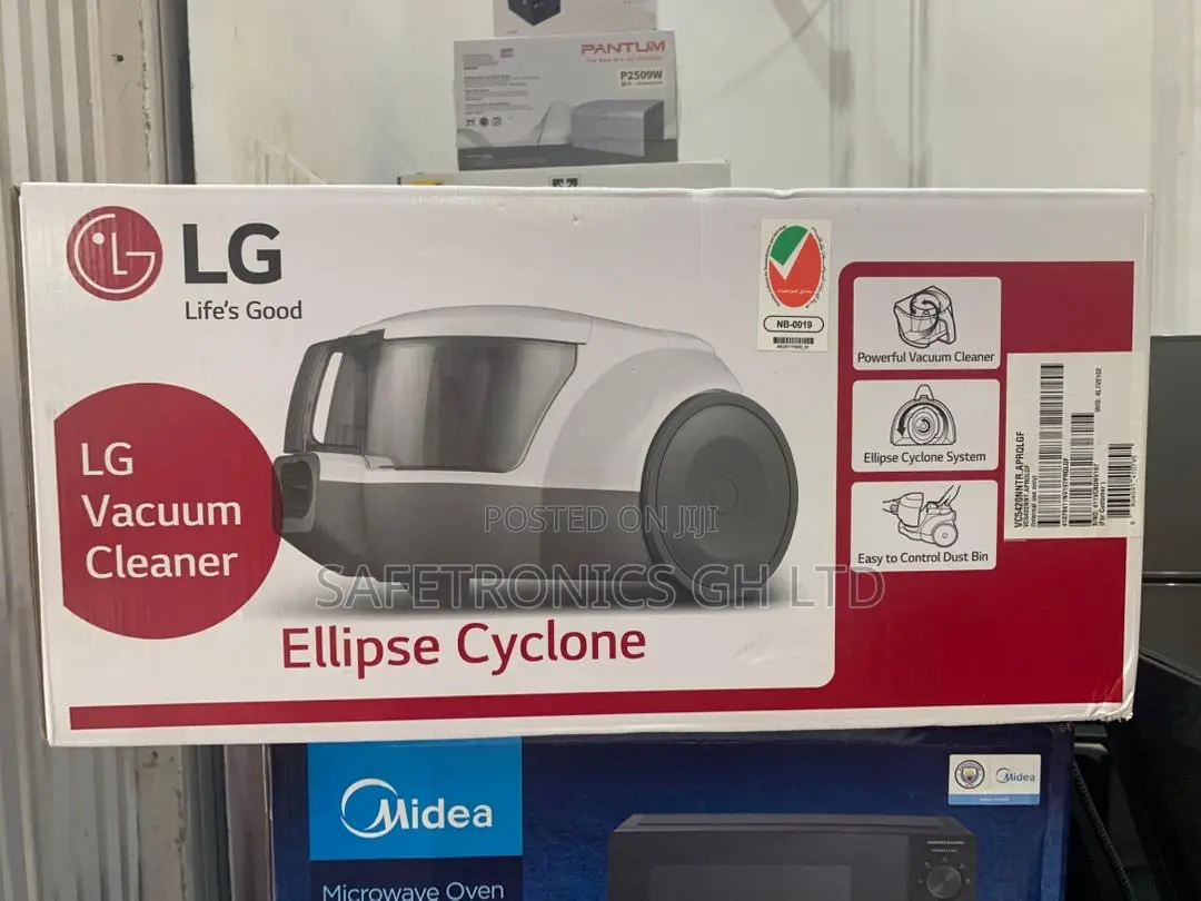 Fresh in Box Lg Electric 2000 Watts Black/Red Vacuum Cleaner