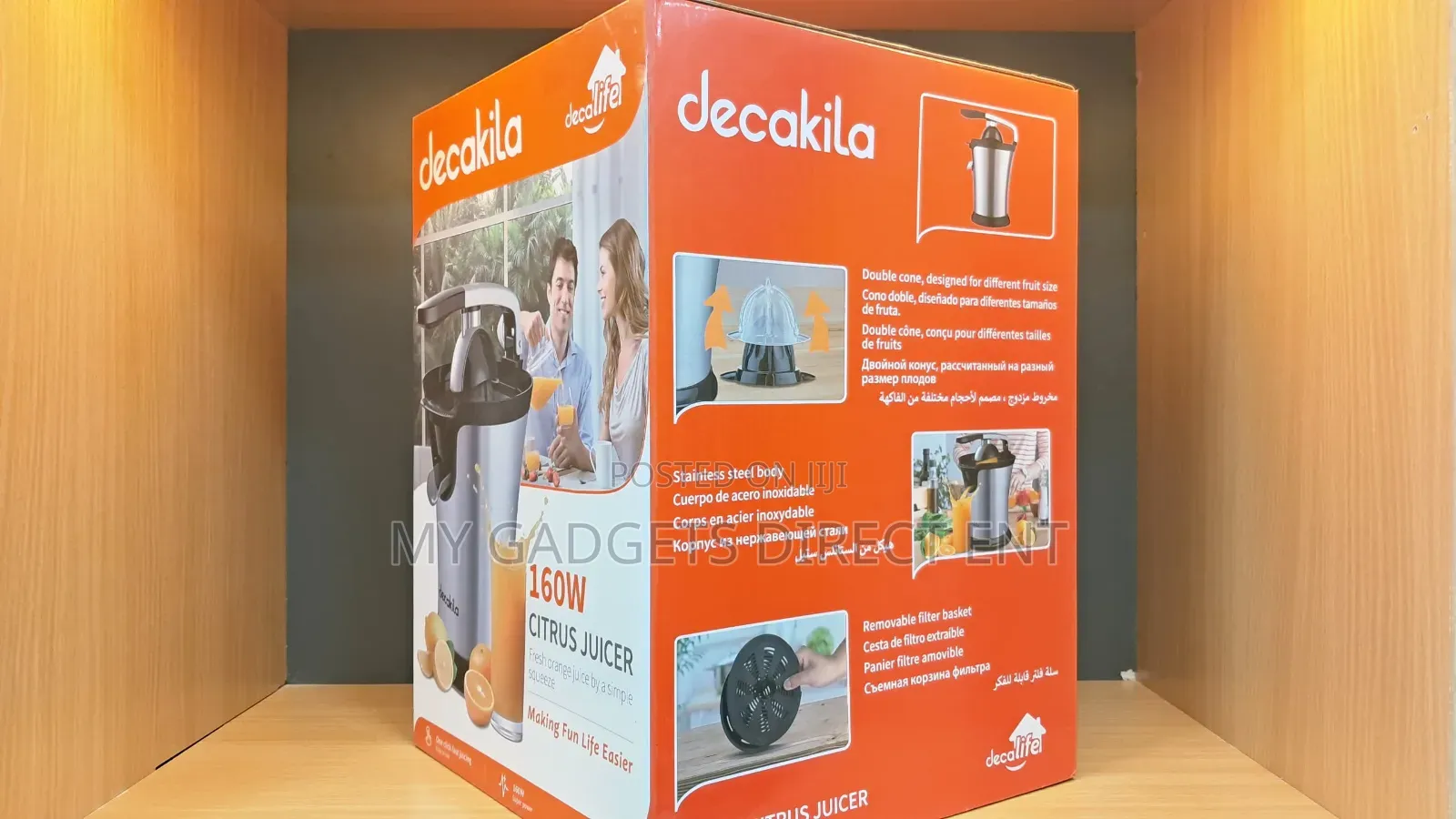 Decakila 160w Citrus Juicer