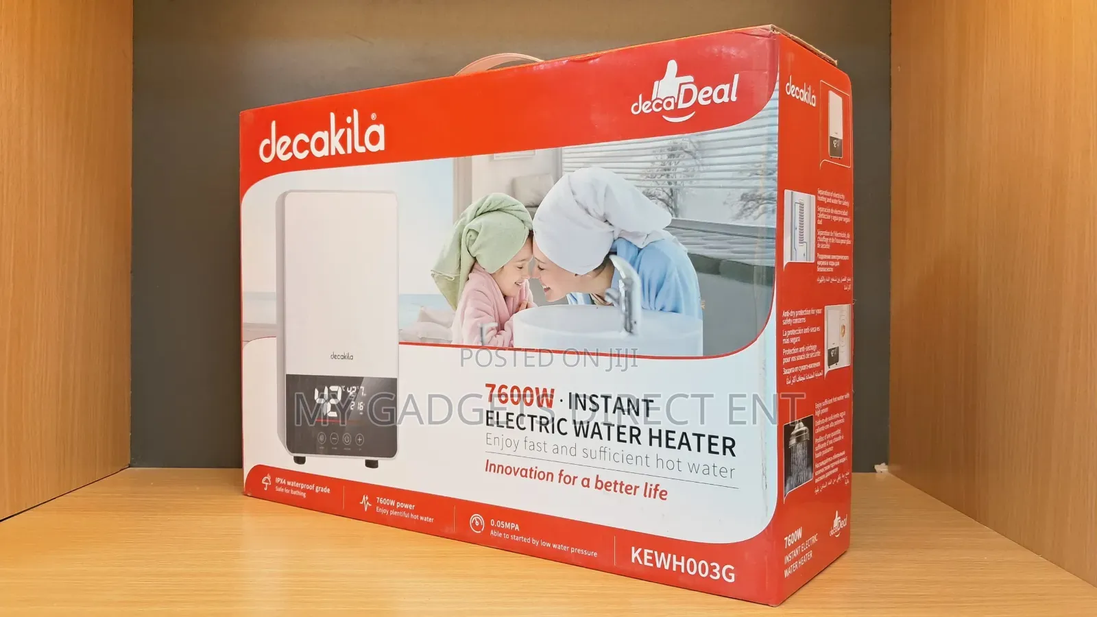 Decakila 7600w Instant Electric Water Heater