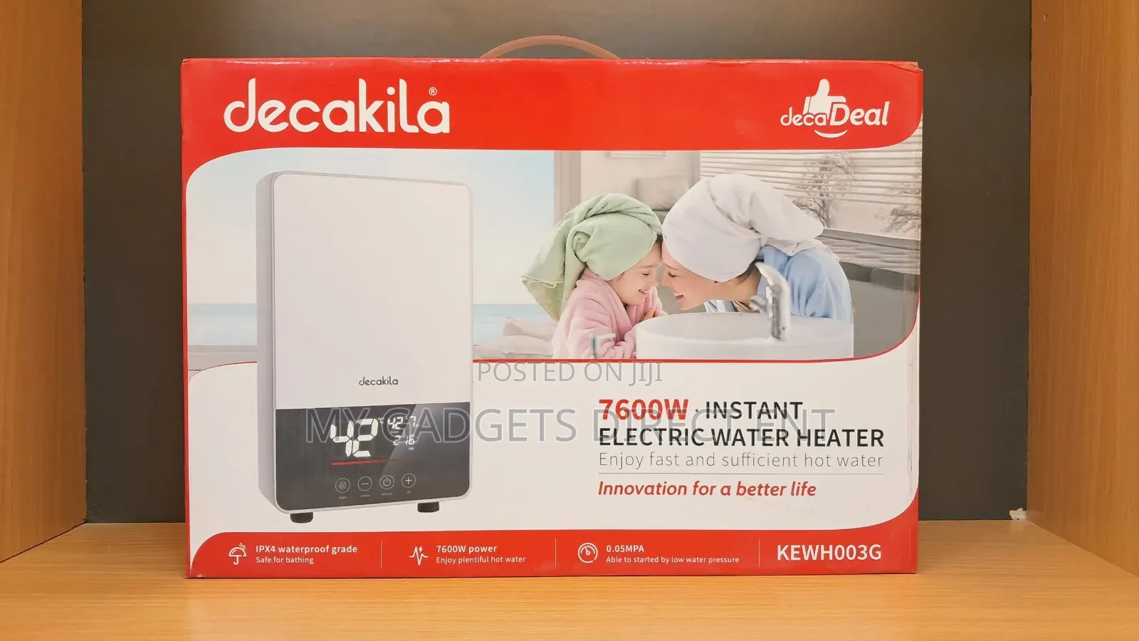 Decakila 7600w Instant Electric Water Heater