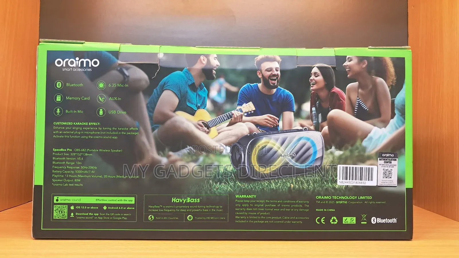 Oraimo Spacebox Pro