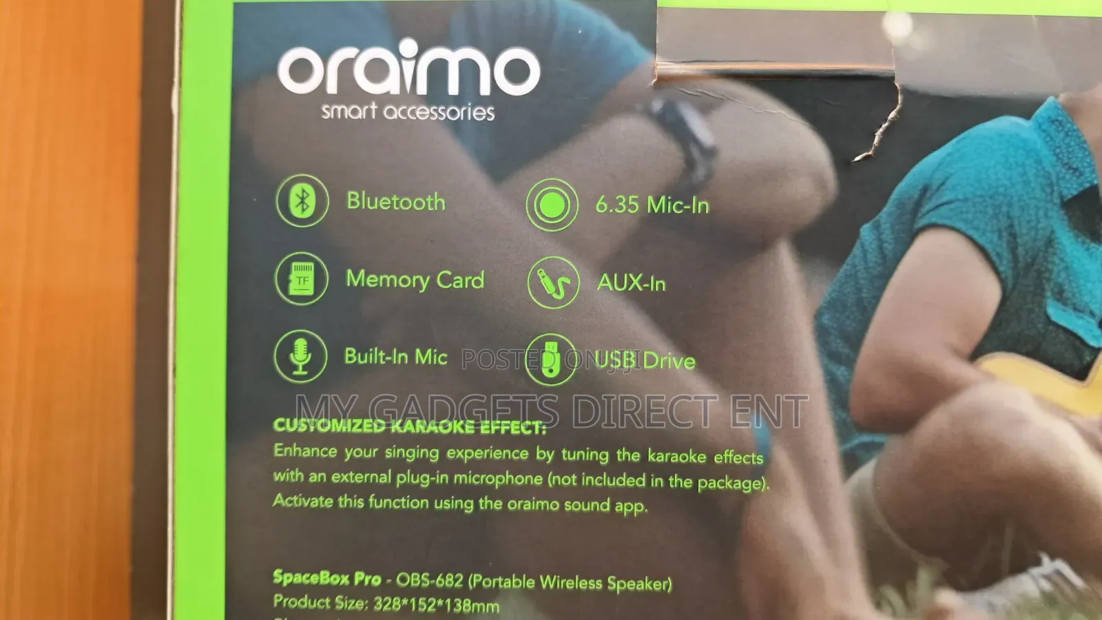Oraimo Spacebox Pro