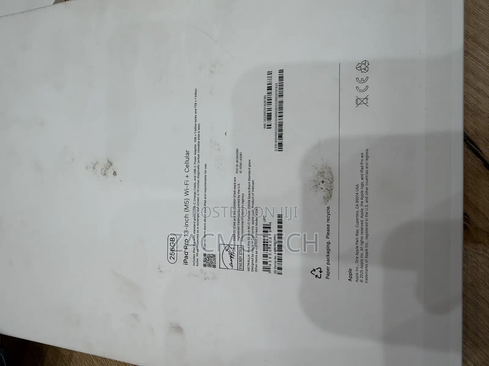 Apple iPad Pro 13 (2025) 256 GB Gray