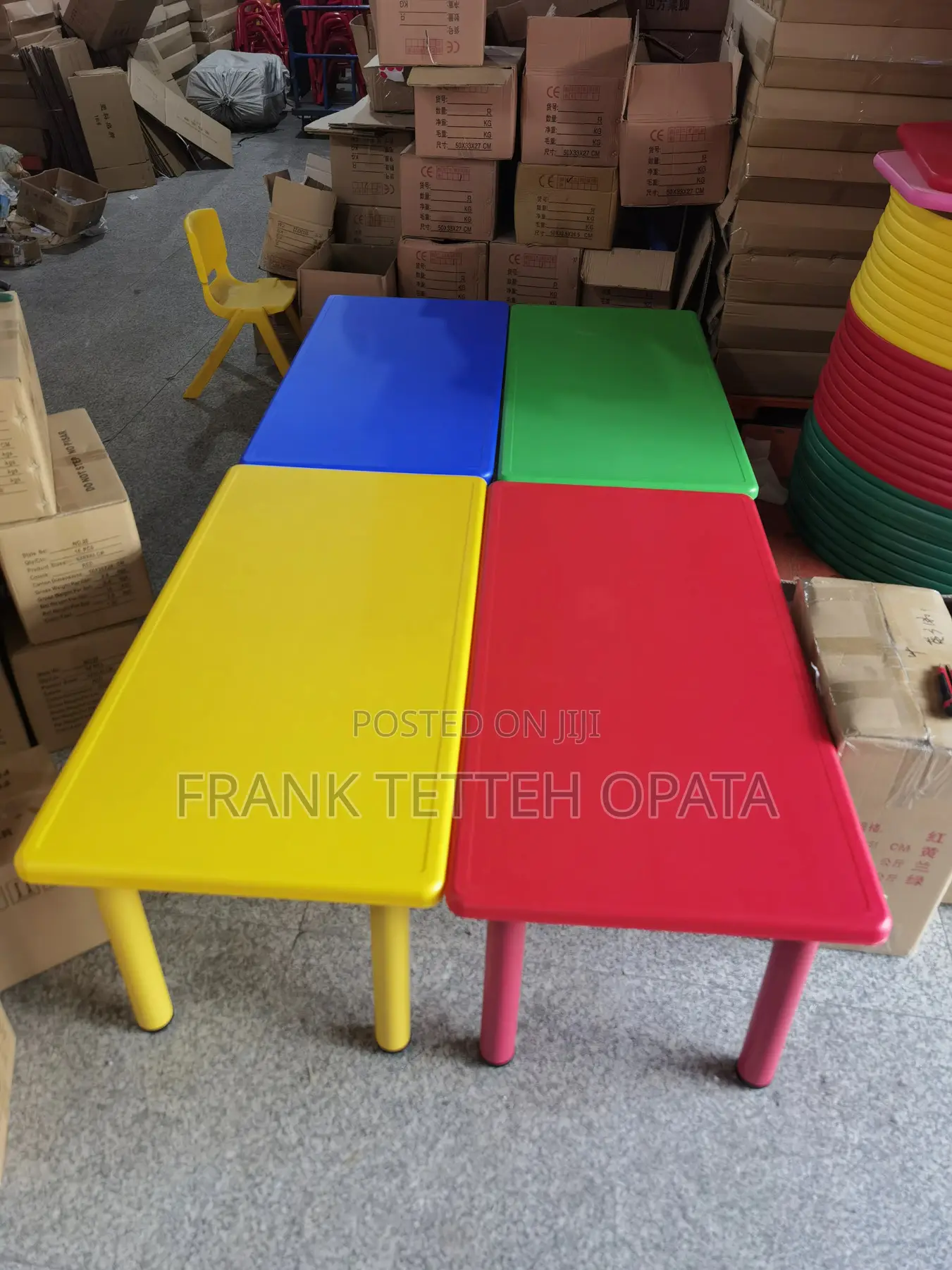 Kids Kindergarten Learning Table