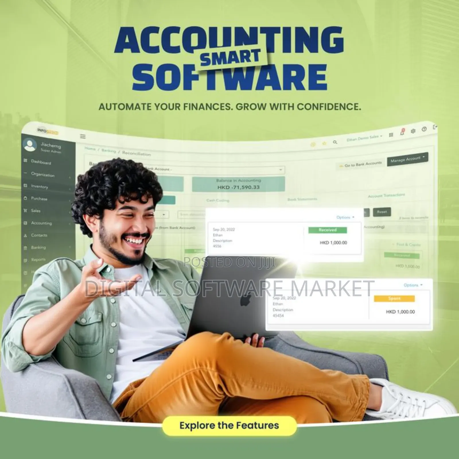 Quickbooks Accounting Software For Mac Or Windows ( One-time Payment)