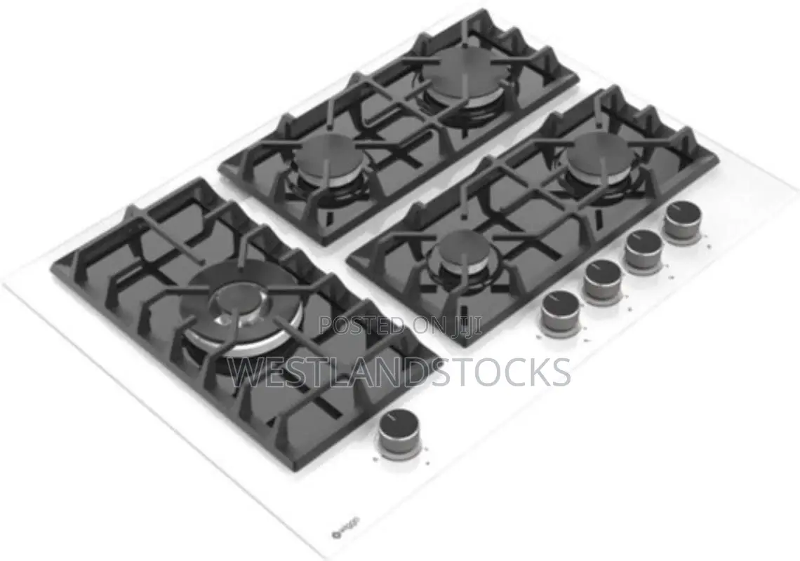 Wiggo Wh-G735gr(W) 70 Cm Built-in Gas Hob With Five Burners