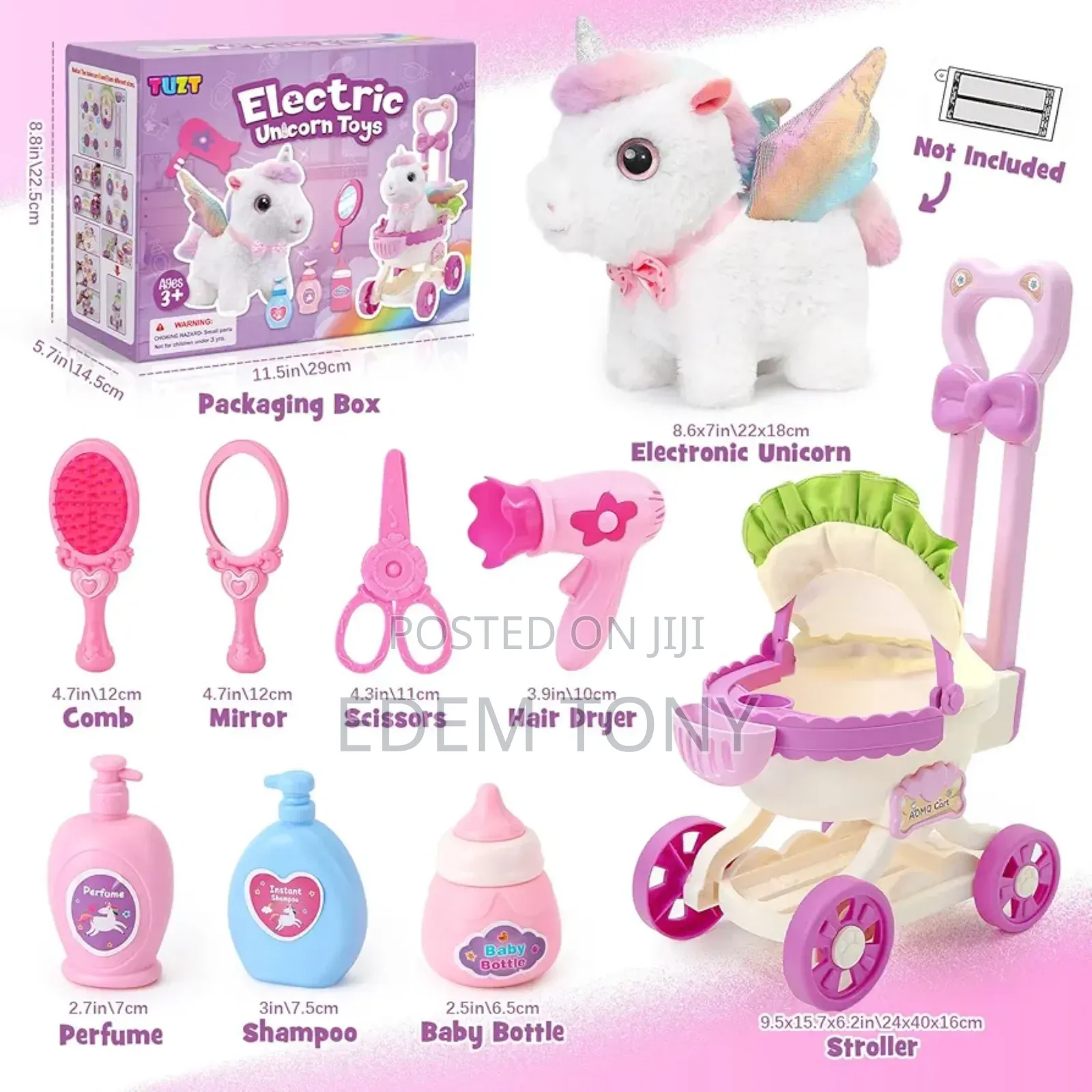 Cleboen Electric Unicorn Toys Set