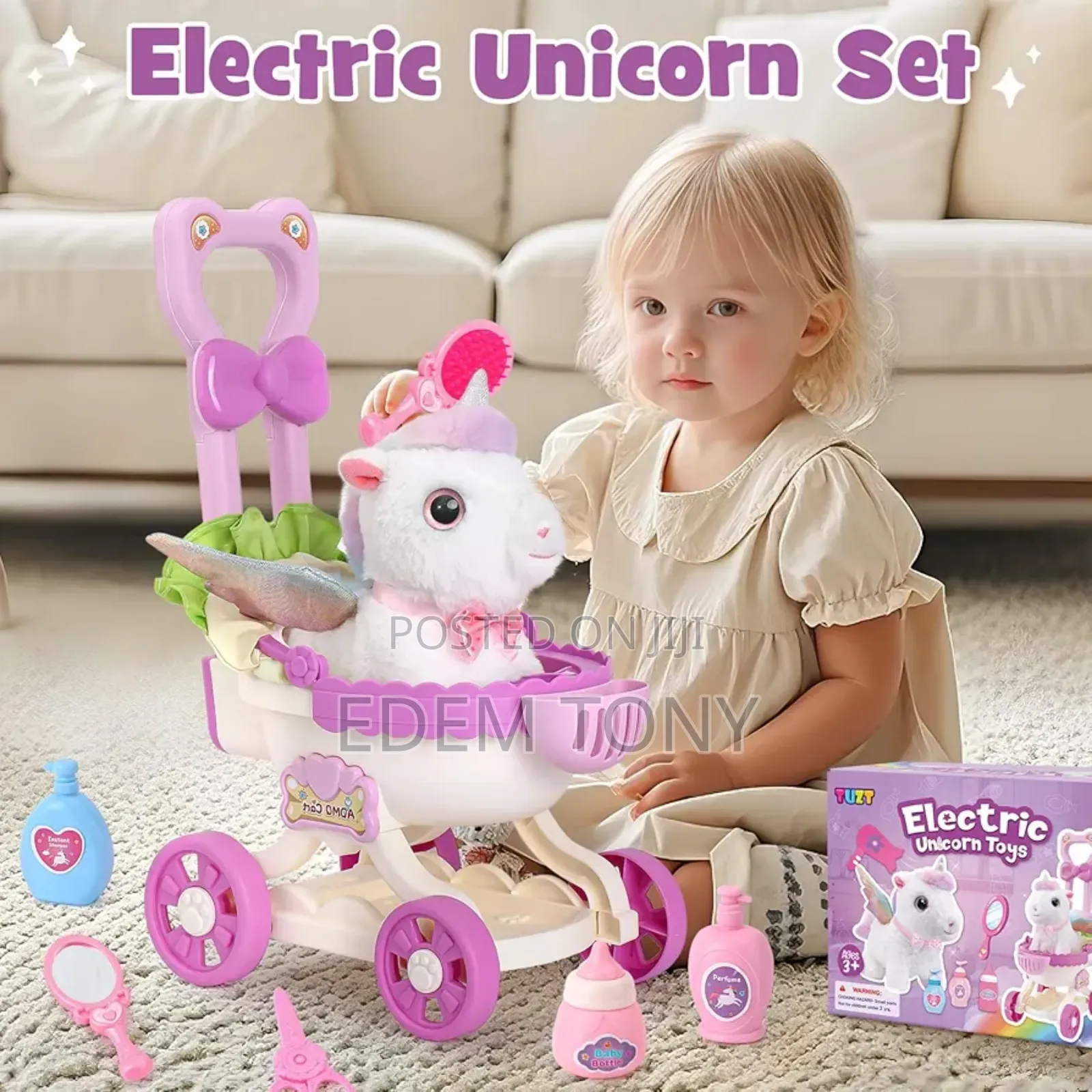 Cleboen Electric Unicorn Toys Set