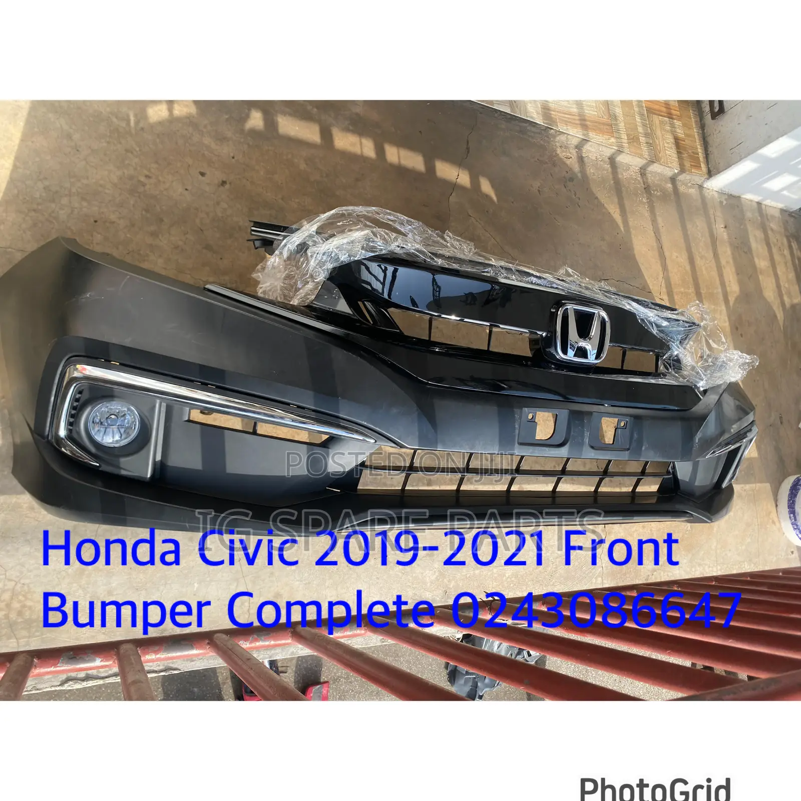 Honda Civic 2019-2021 Front Bumper Complete