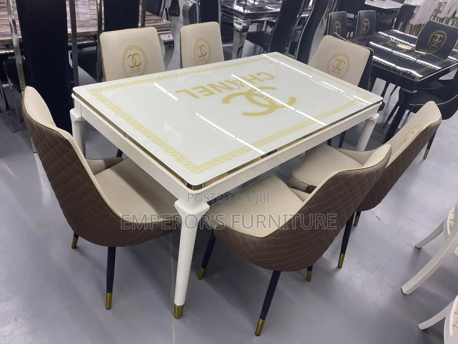 Quality Modern Glossy Dining Set