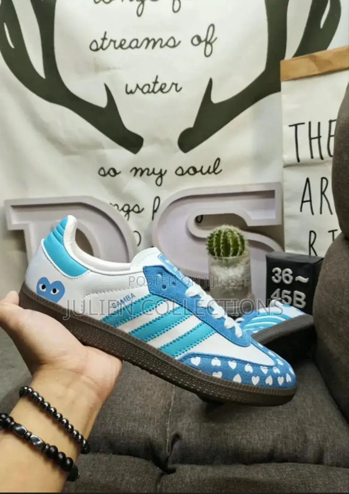 Adidas Samba Love Sea Blue