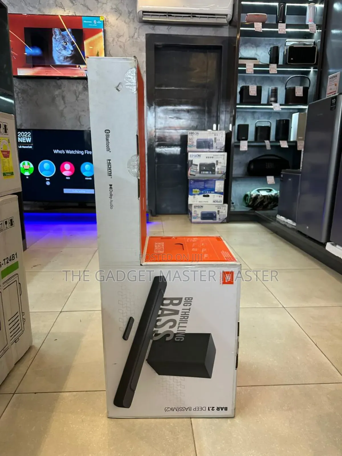 JBL Bar 2.1 Mk2 Sounbar With Subwoofer