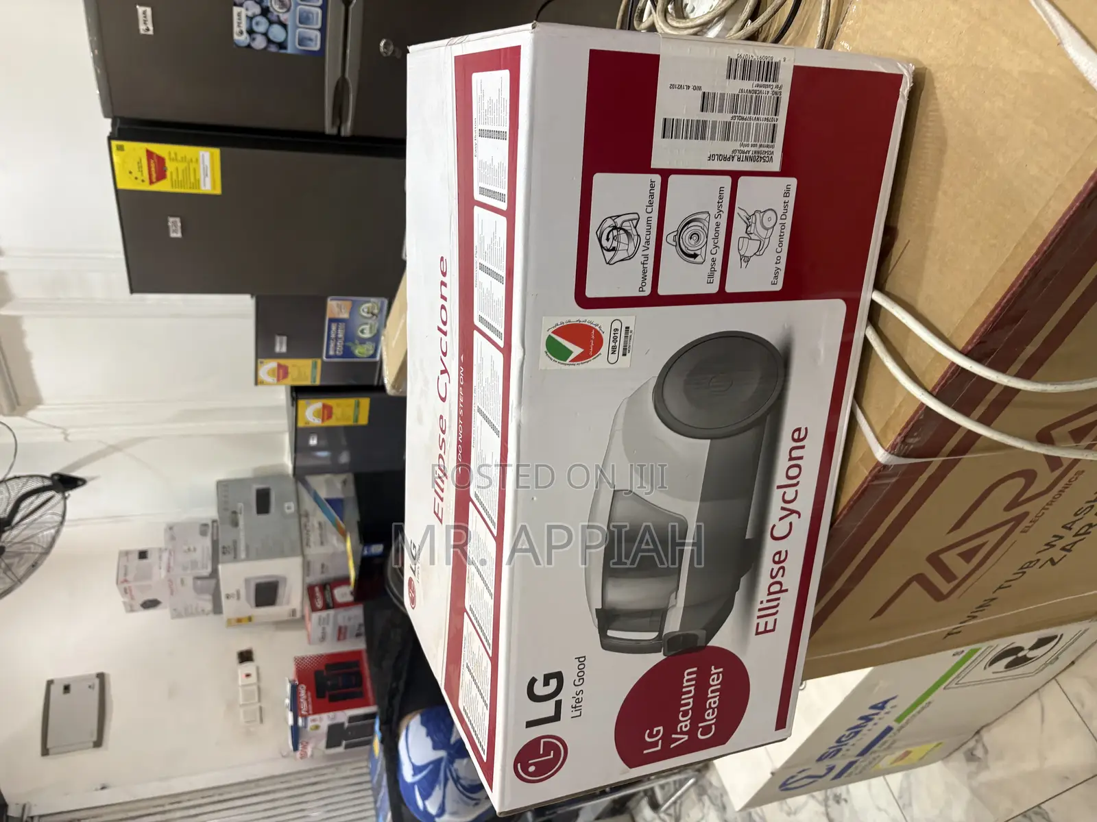 Unique Lg Vc5420nntr Electric Vacuum Cleaner(White/Black)