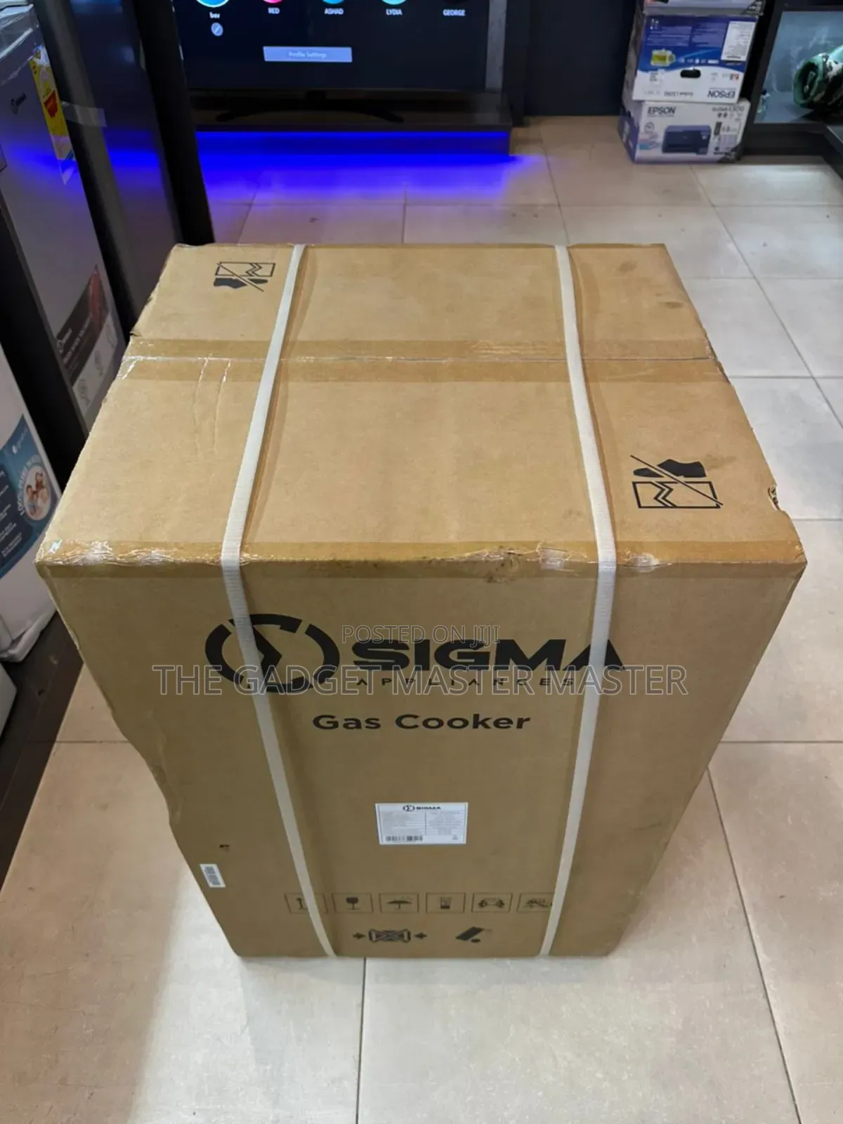 Sigma Stainless 4 Burner Gas Cooker