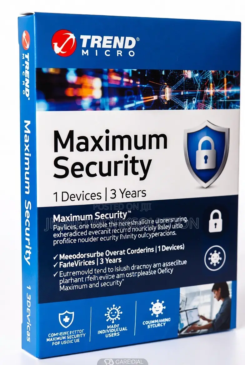 Trend Micro Maximum Security 1device 3years Digital Download Key